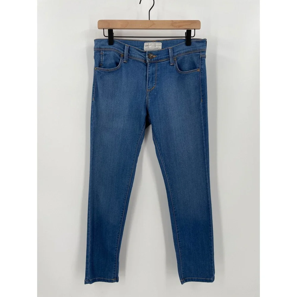 Free People We The Free Skinny‎ Jeans 28 Blue Crush Stretch Denim Jeggings USA